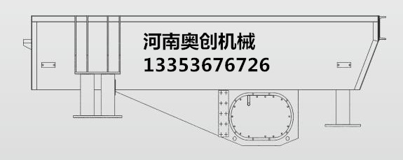 ZSW振動(dòng)給料機(jī)外形示意圖