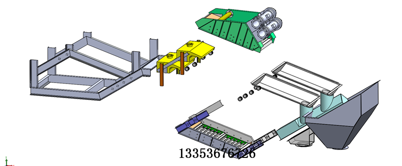 礦漿回收疊層篩選機(jī)工作原理 礦漿回收疊層篩選機(jī)工作原理