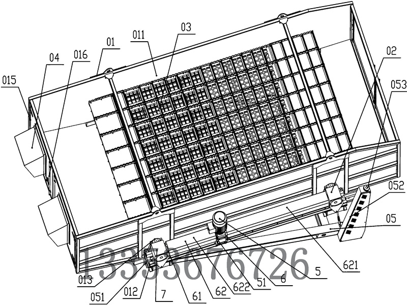 彈跳分選機結構圖 彈跳分選機結構圖