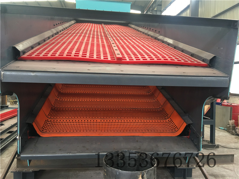 煤礦原煤分級(jí)弛張沸騰篩可做成多少層有弛張效果的篩面？2