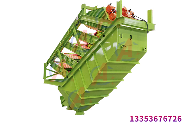 五層疊層篩主要結(jié)構(gòu)